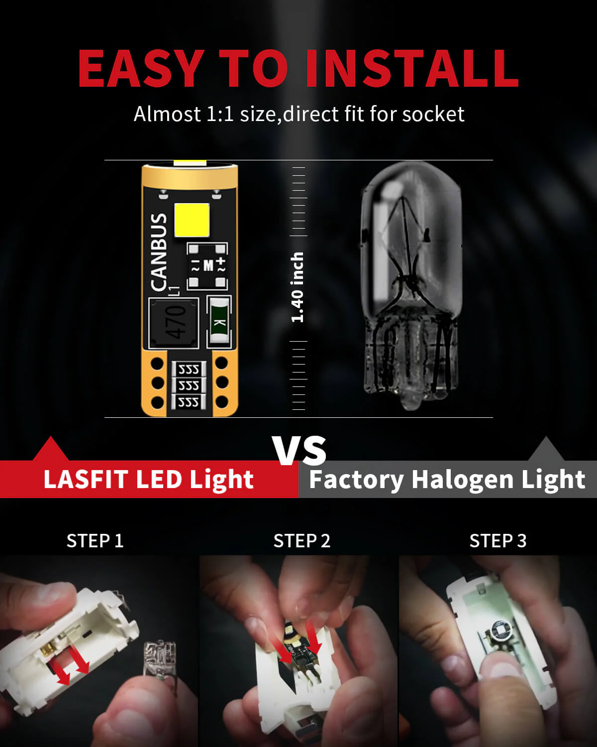 Fit for 2014-2019 Mercedes Benz CLA250 Custom H7 LED Bulbs Exterior Interior Lights Plug n Play - Image 38